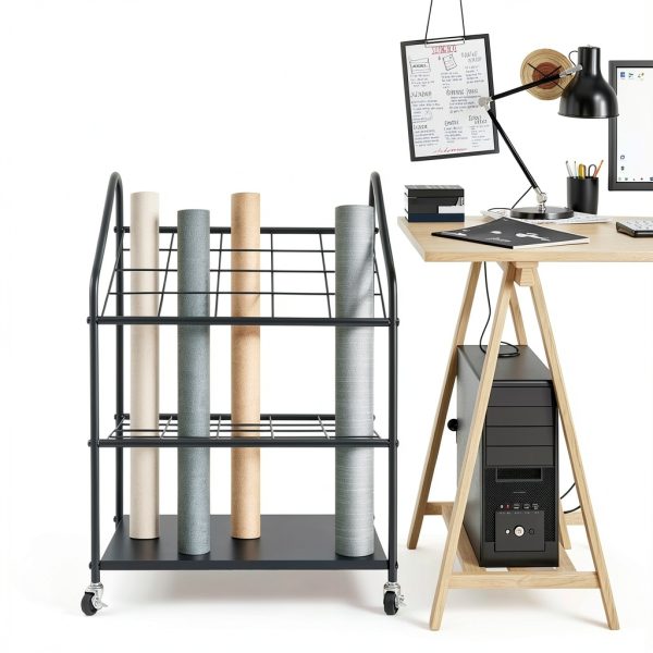 Iron Blueprint Storage Rack by RSANDYT Office Furniture-2