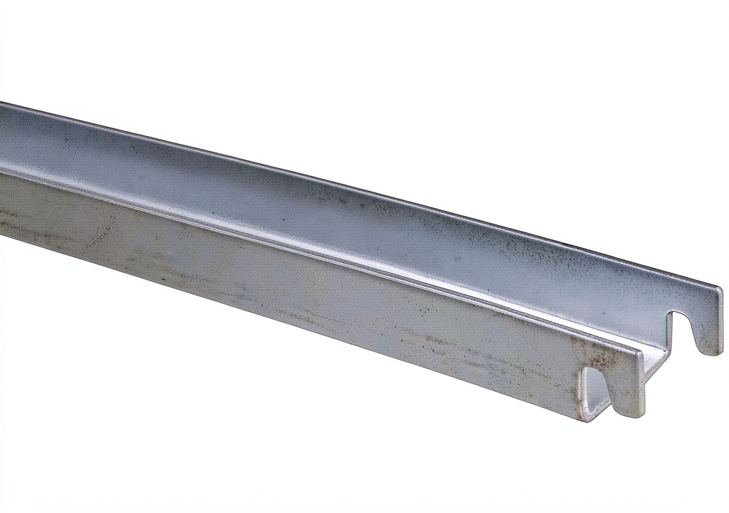 Hon double hanging front to back rail on a metal office cabinet