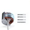 upmbzie 1/6 HP Motor for Home Air Conditioner Replacement-1