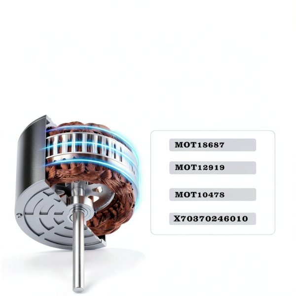 upmbzie 1/6 HP Motor for Home Air Conditioner Replacement-1