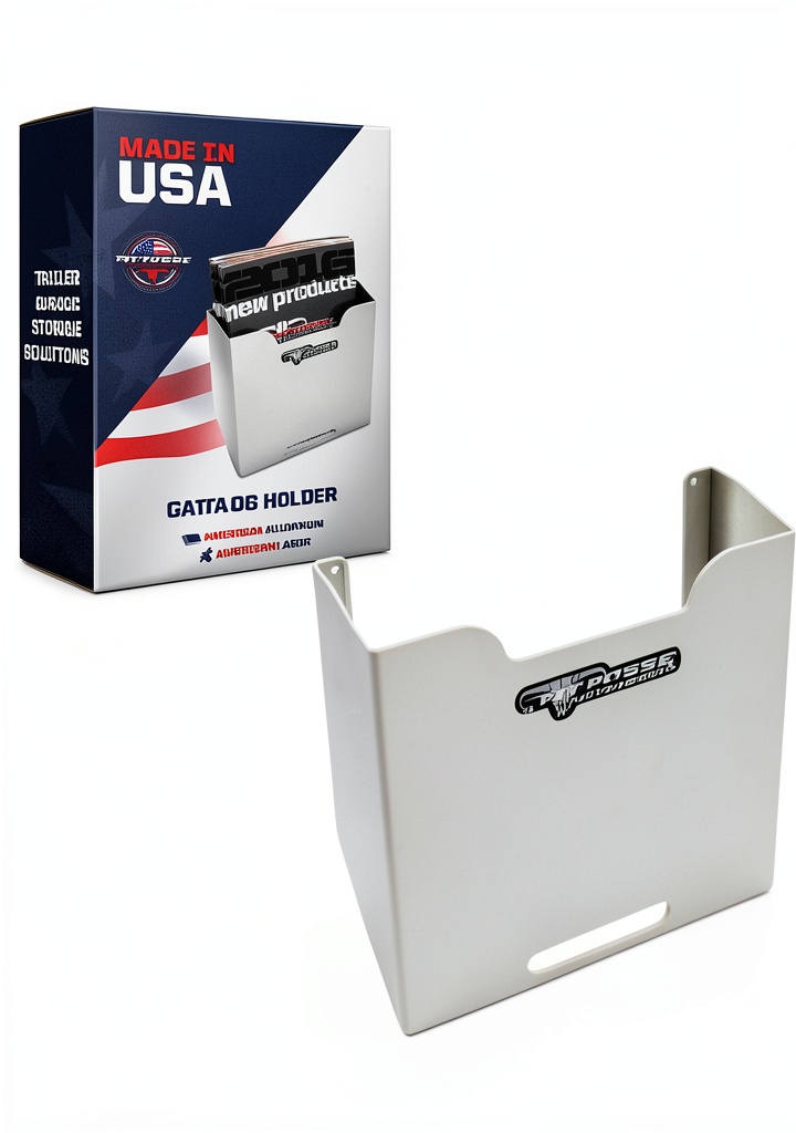 'Pit Posse Aluminum Art Deco Garage Shelf'