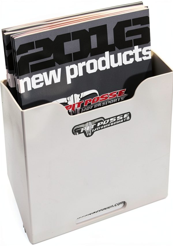 Pit Posse Aluminum Art Deco Garage Shelf-4