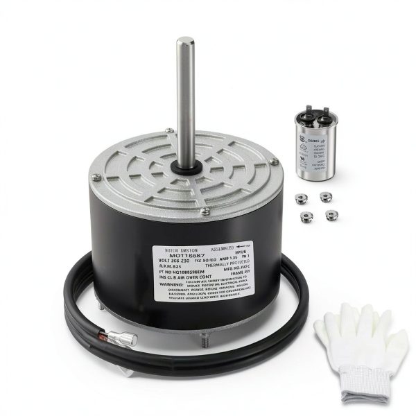 upmbzie 1/6 HP Motor for Home Air Conditioner Replacement-0