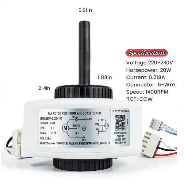 Midea Air Conditioner Motor RPG20B(RPG20D-19) Compatible-1