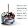 upmbzie 1/6 HP Motor for Home Air Conditioner Replacement-3